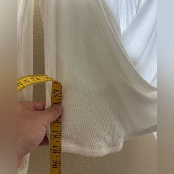 We The Free White Cowl Neck Sweater - Picture 2 of 7